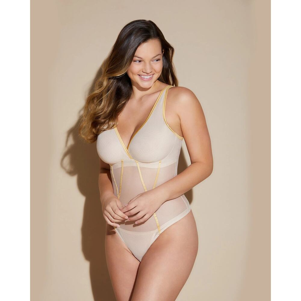 COSABELLA SARDEGNA TEDDY CAMEL/GOLD: MEDIUM